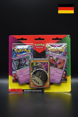 Pokemon - Verlorener Ursprung + Karmesin & Purpur - 2er Blister - Deutsch