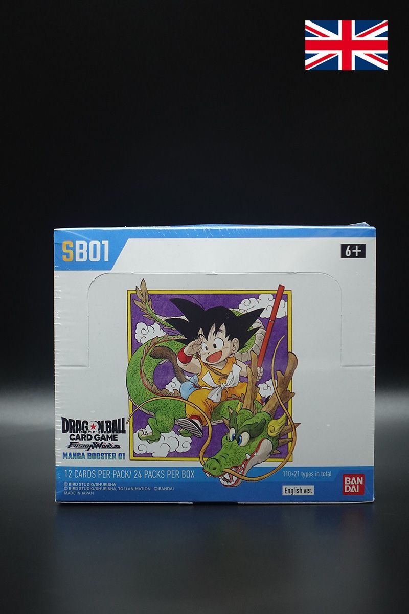 Dragonball - Fusion World - Manga Booster 01 - SB01 Display - Englisch