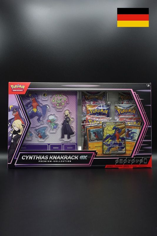 Pokemon - Cynthias Knakrack ex Premium Kollektion - Deutsch
