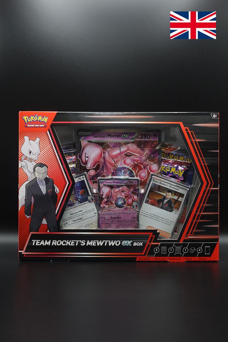 Pokemon - Team Rockets Mewtwo EX Collection - Englisch