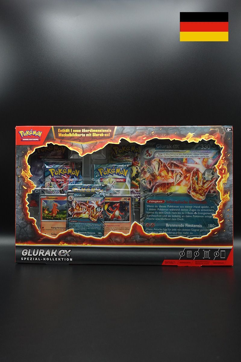 Pokemon - Glurak ex Spezial Kollektion - Deutsch