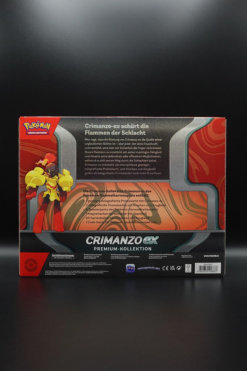 Pokemon - Crimanzo-ex Kollektion - Deutsch