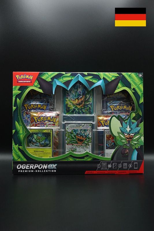 Pokemon - Ogerpon-ex Kollektion - Deutsch