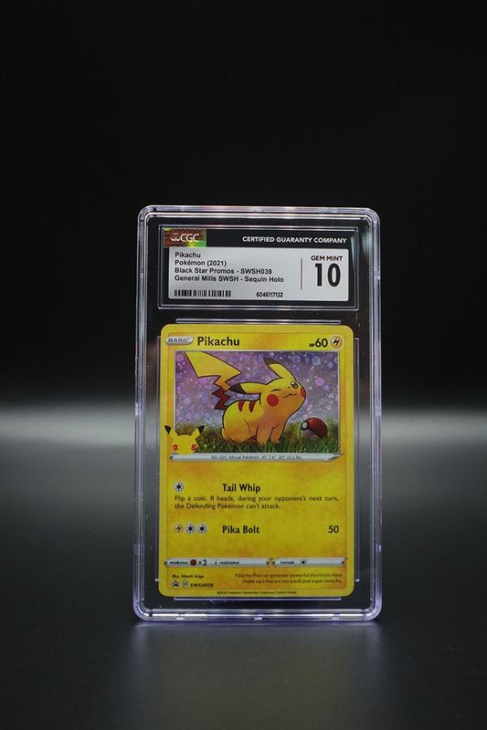 Pikachu General Mills CGC 10