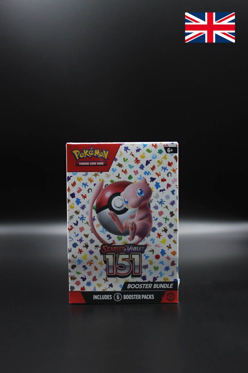 Pokemon - Karmesin & Purpur 151 - Booster Bundle - Englisch