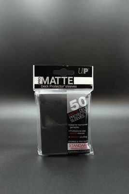 Ultra Pro - Sleeves - Matte Black - 50 Stück