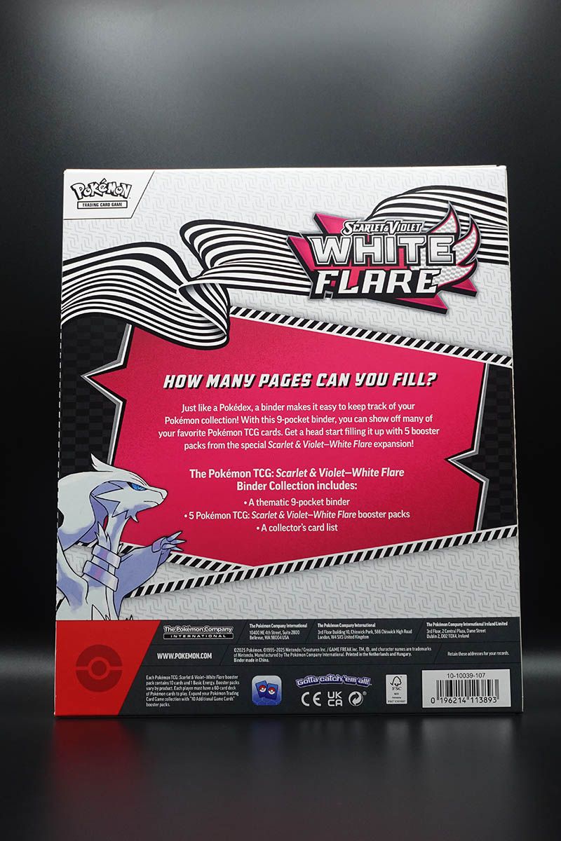 Pokemon - White Flare - Binder Collection - Englisch
