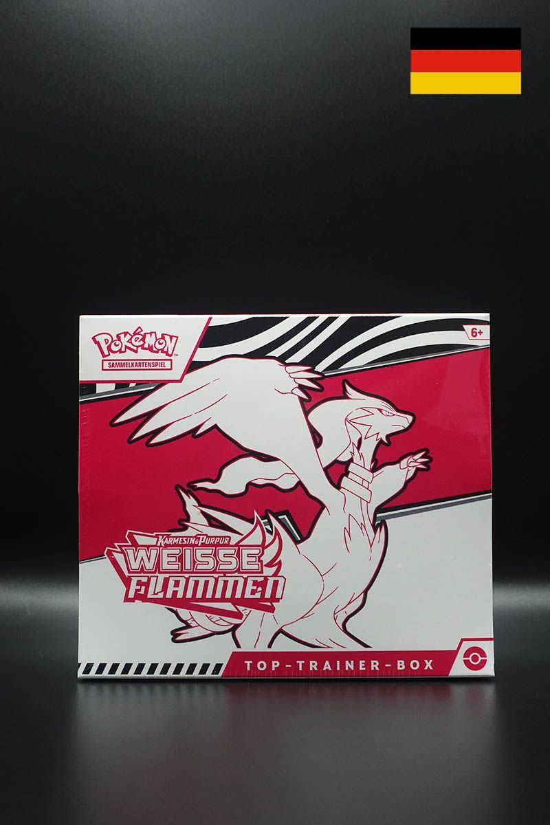 Pokemon - Weisse Flammen - Top Trainer Box - Deutsch