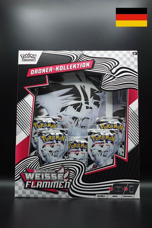 Pokemon - Weisse Flammen - Ordner Kollektion - Deutsch
