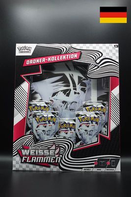 Pokemon - Weisse Flammen - Ordner Kollektion - Deutsch