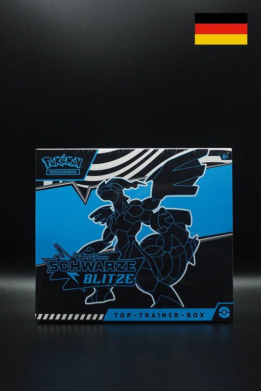 Pokemon - Schwarze Blitze - Top Trainer Box - Deutsch