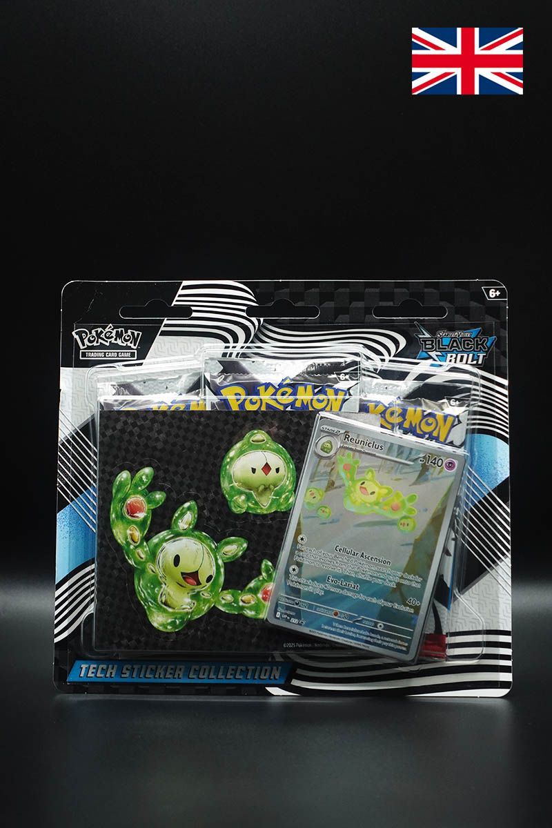 Pokemon - Black Bolt / White Flare - Tech Sticker Collection - Englisch