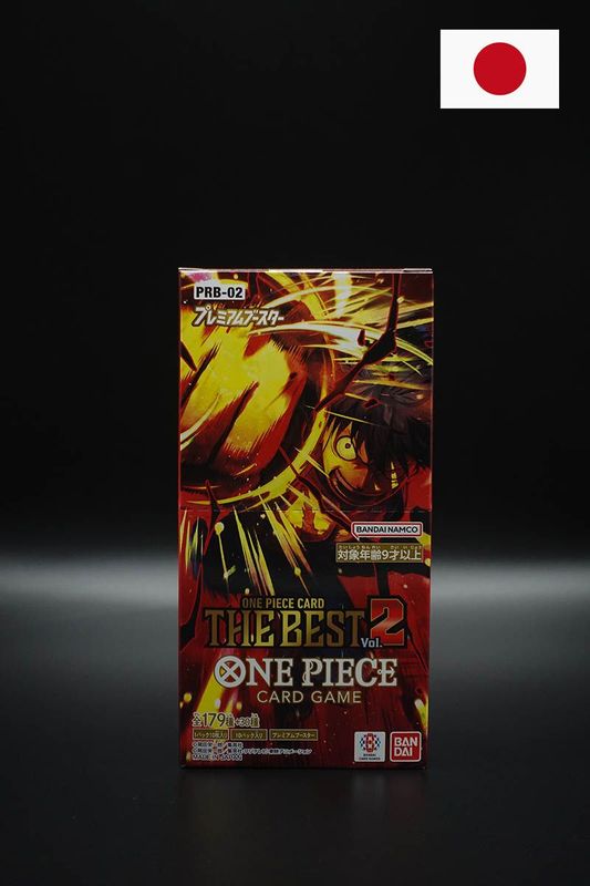 One Piece - PRB02 - The Best Premium Booster - Display -  Japanisch