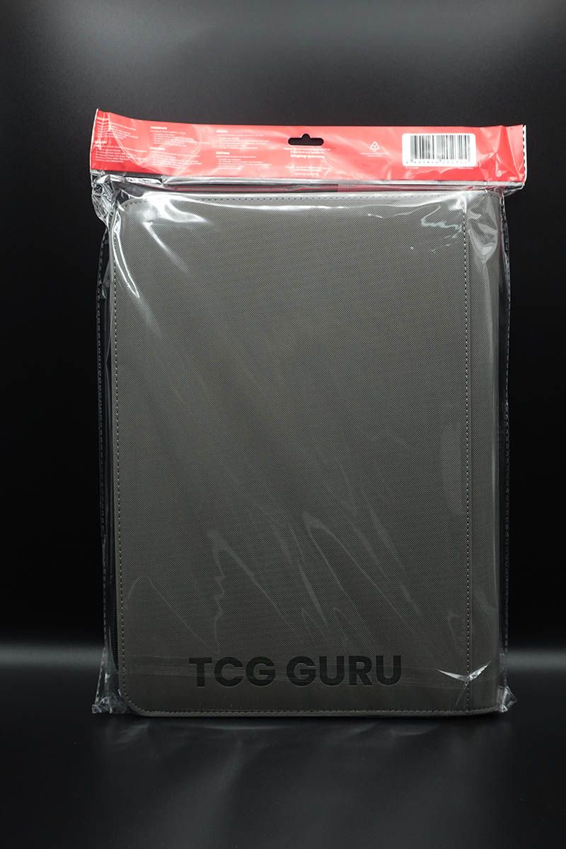 TCG Guru 9 Pocket Binder - Grau