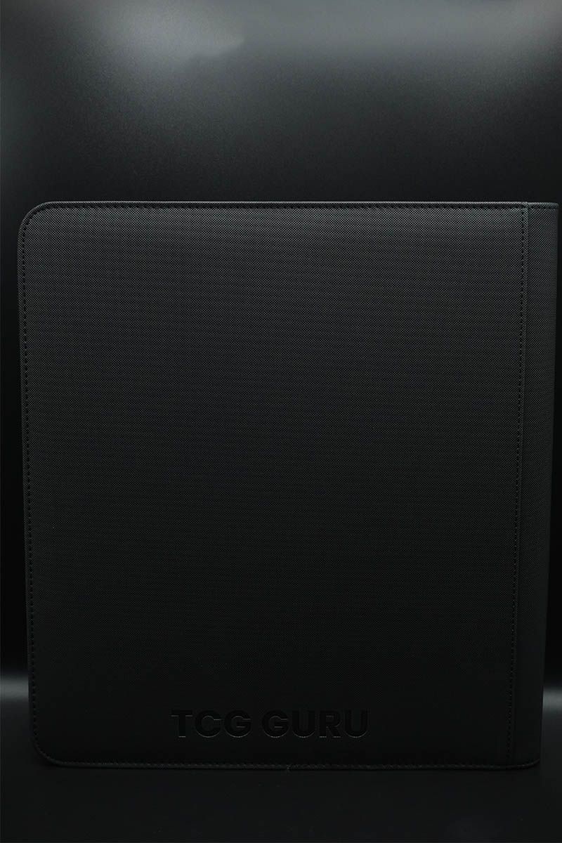 TCG Guru 12 pocket ZIP - Binder Schwarz