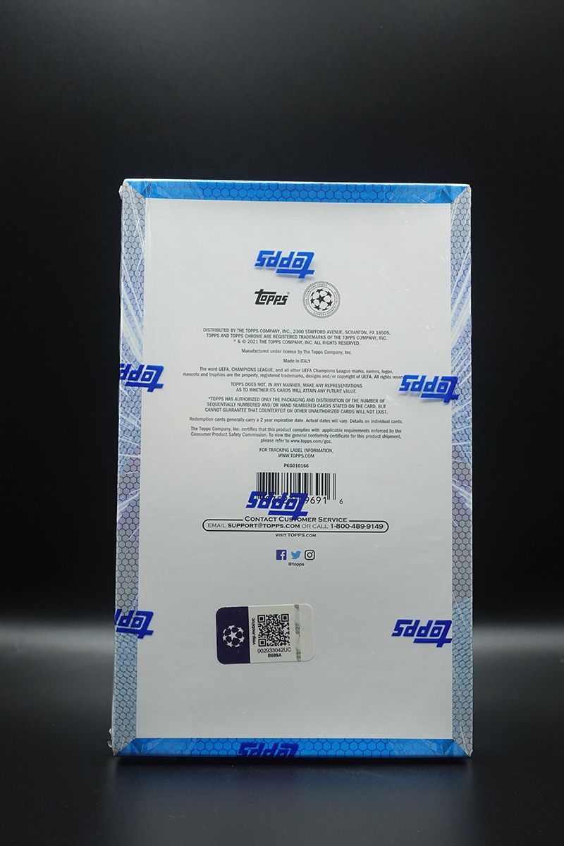 2020/21 - Topps Chrome Champions League - Hobby Box - 1x Auto