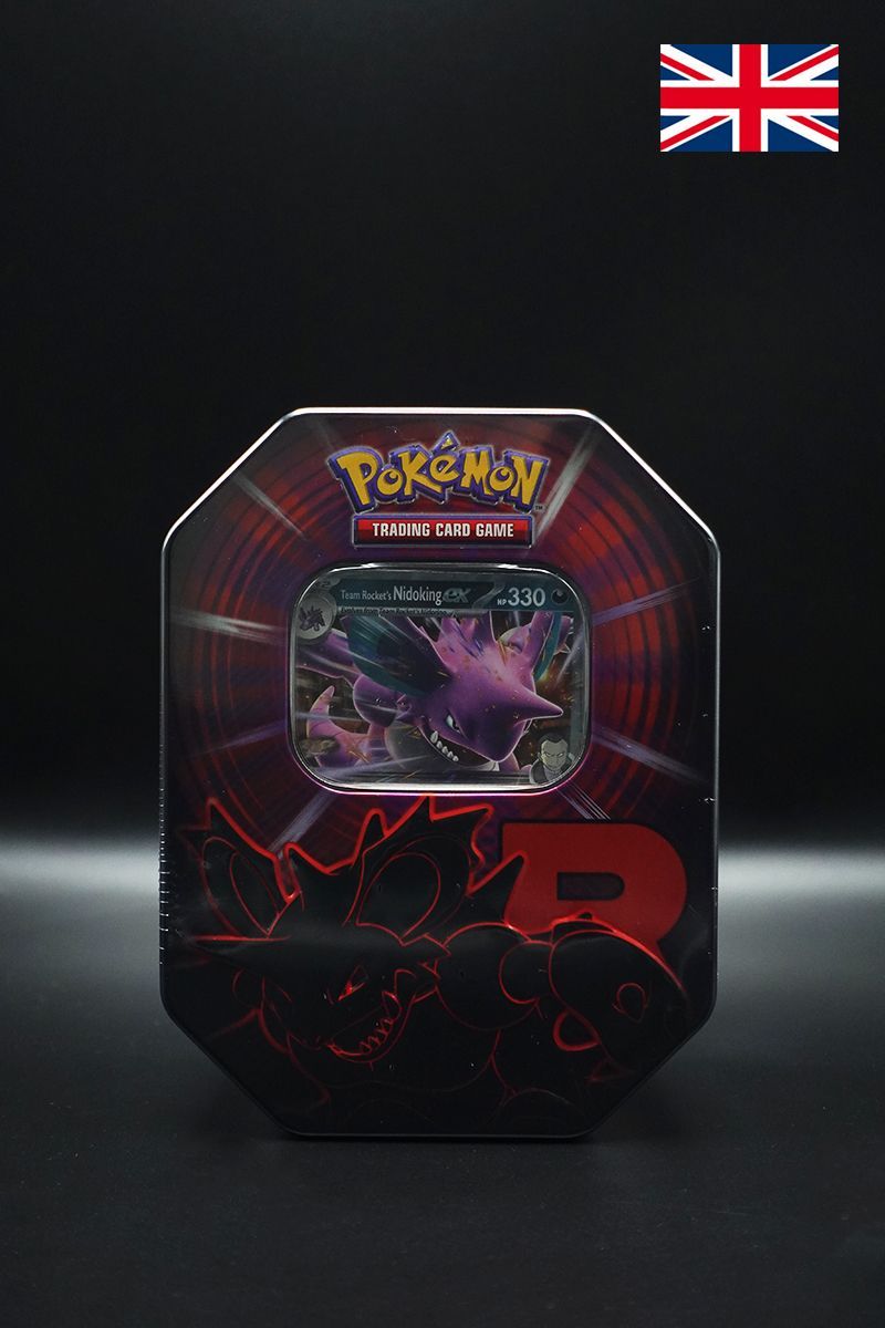 Pokemon - Team Rockets - Tin Box - Englisch, Optionen:: Nidoking ex Tin