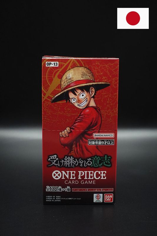One Piece OP13 -  Carrying on his Will Display - Japanisch
