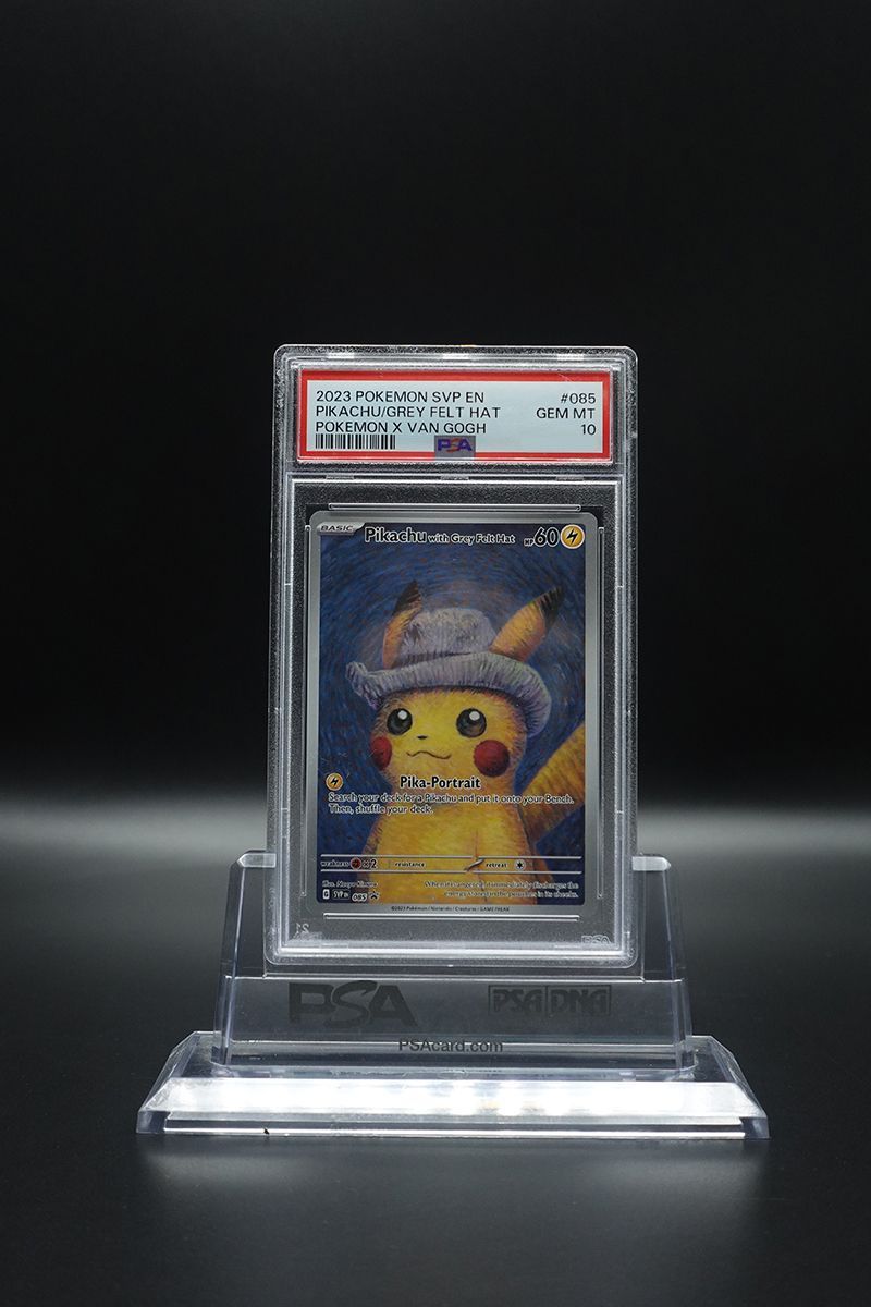 Pikachu with Grey Felt Hat PSA 10