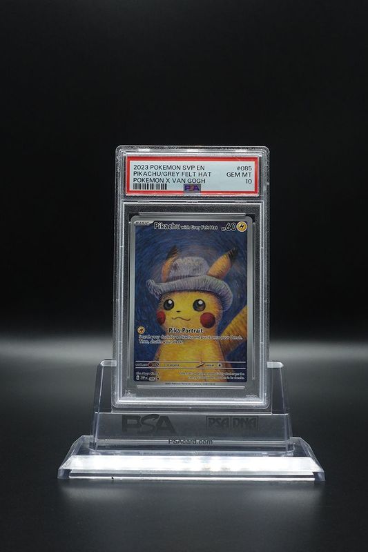 Pikachu with Grey Felt Hat PSA 10