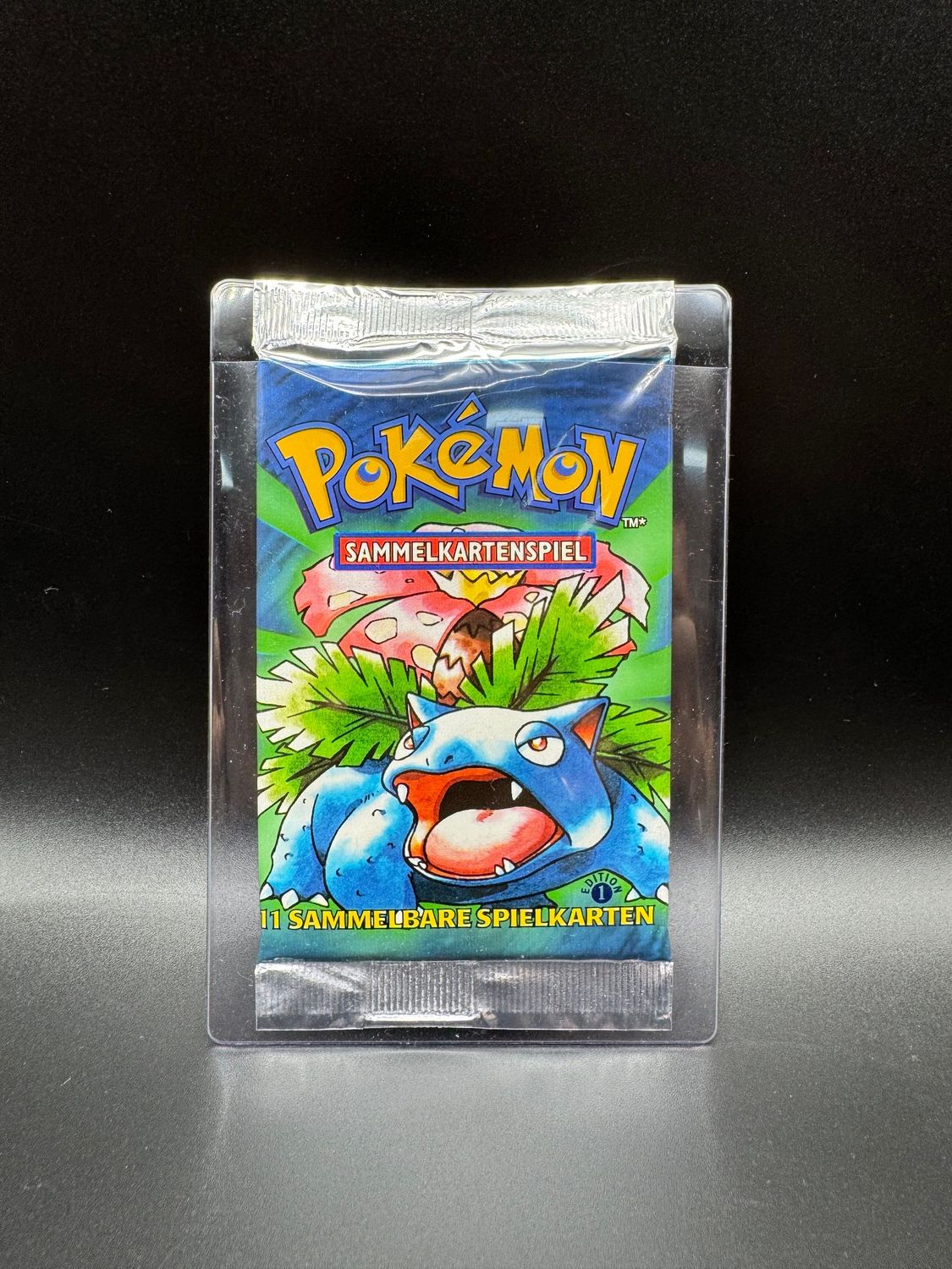 Base Set Booster 1.edition light - Deutsch, Optionen:: Bisaflor Artwork