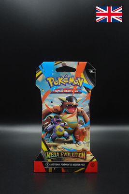 Pokemon - Mega Evolution - Sleeved Booster - Englisch