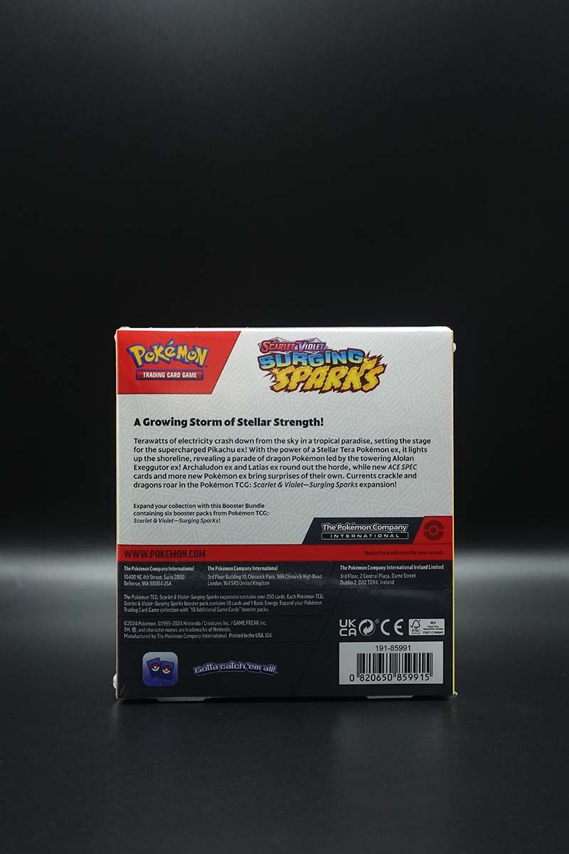 Pokemon - Surging Sparks - Boosterbundle - Englisch