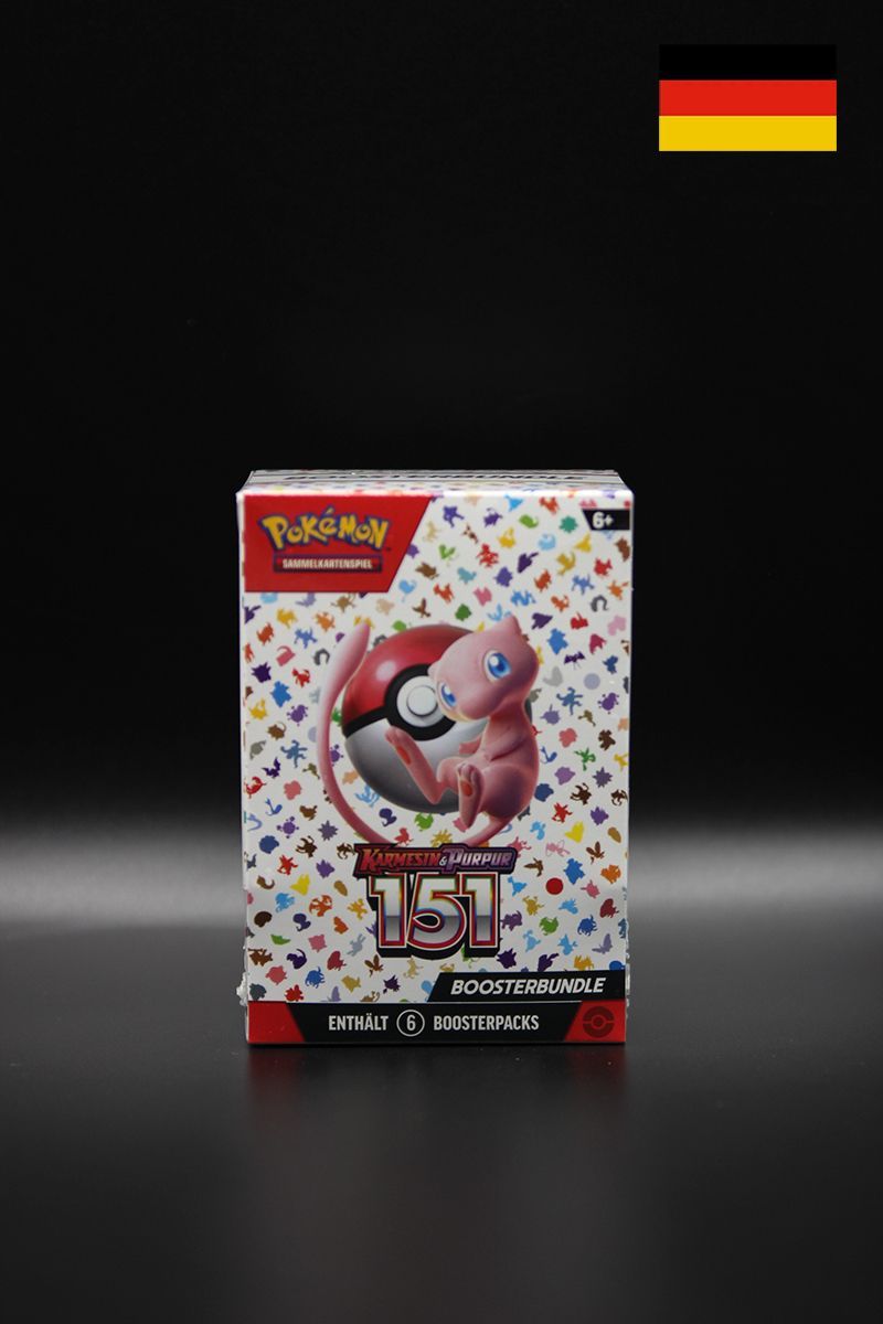 Pokemon - Scarlet & Violet - 151 Set - Booster Bundle - Deutsch