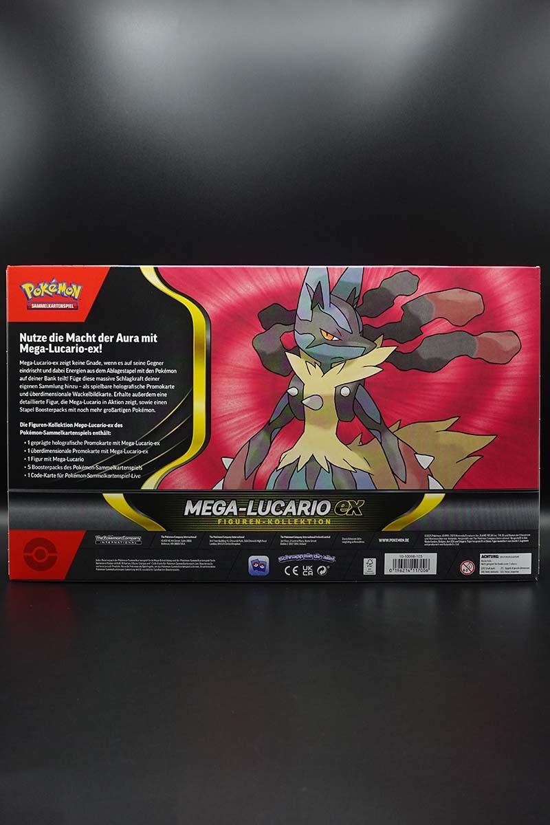 Pokemon - Mega Lucario ex Figuren - Kollektion - Deutsch