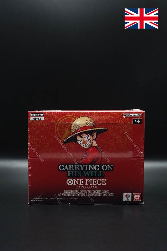 One Piece - OP13 - Carrying on his Will - Display - Englisch One Piece - OP13 - Carrying on his Will - Display - Englisch