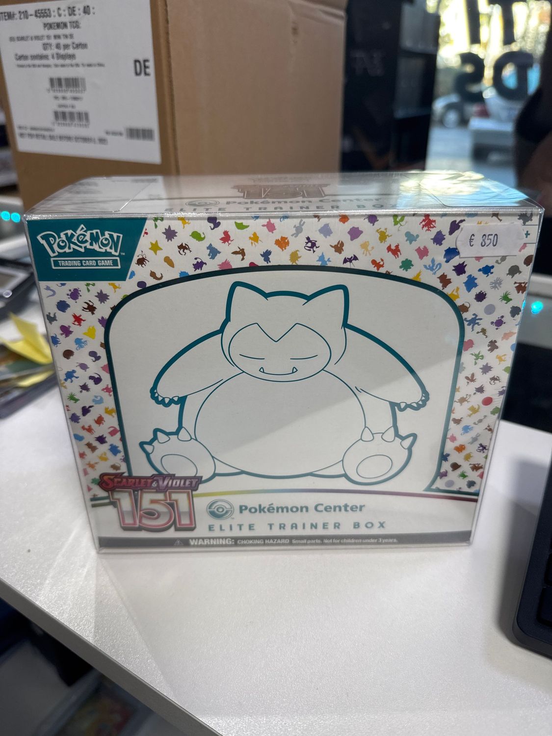 Pokemon - 151 Pokemon Center ETB - Englisch