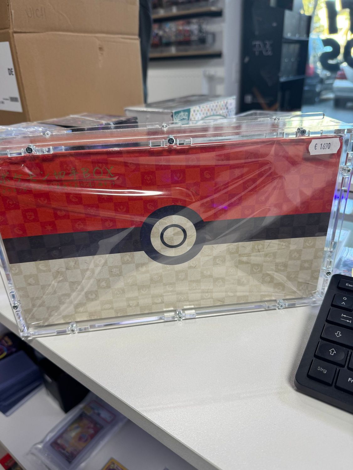 Pokemon - Stamp Box + Acryl - Japanisch