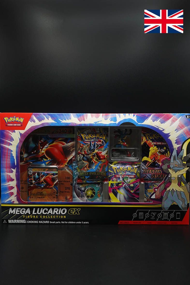 Pokemon - Mega Lucario ex Figure - Collection - Englisch