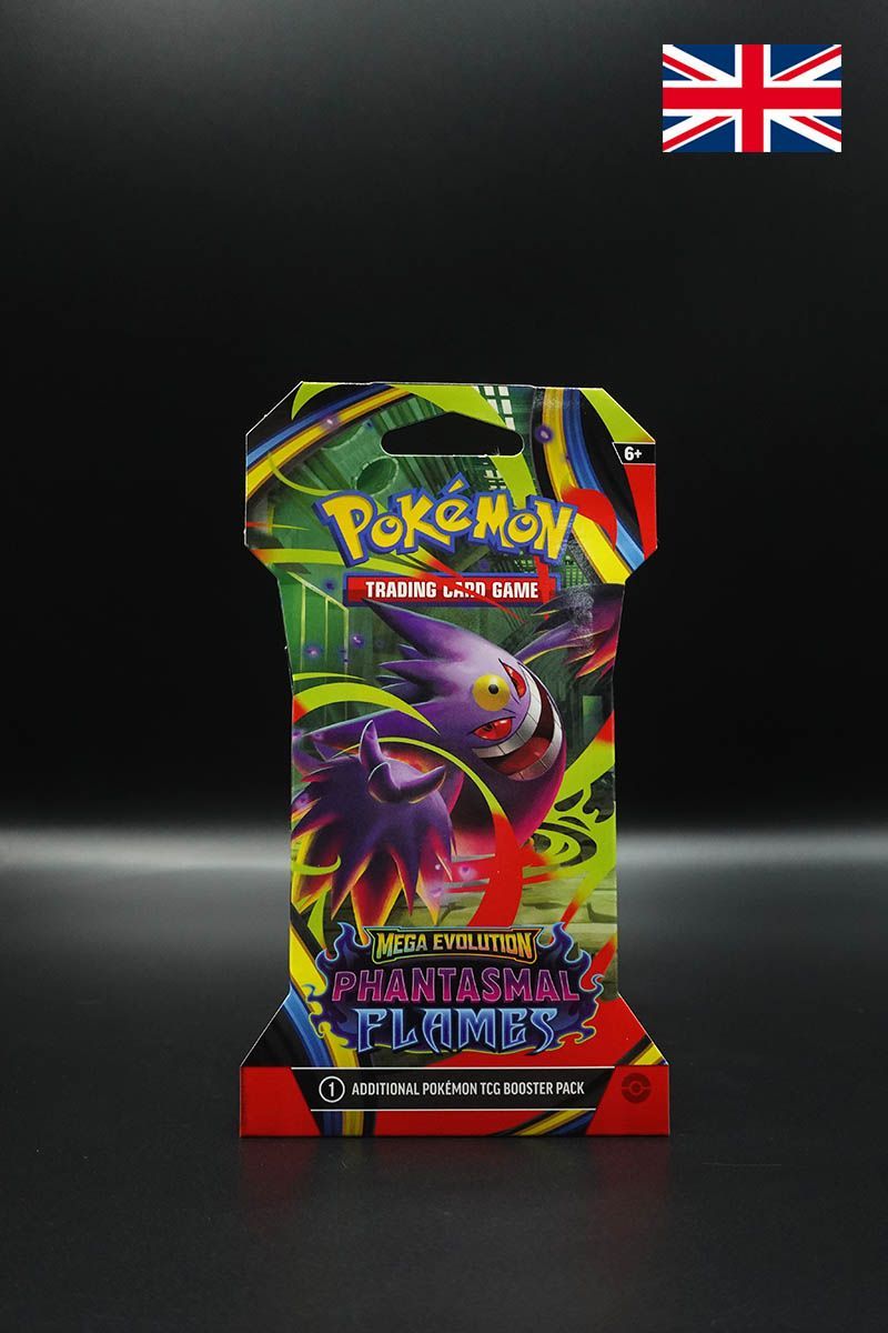 Pokemon - Phantasmal Flames - Sleeved Booster - Englisch