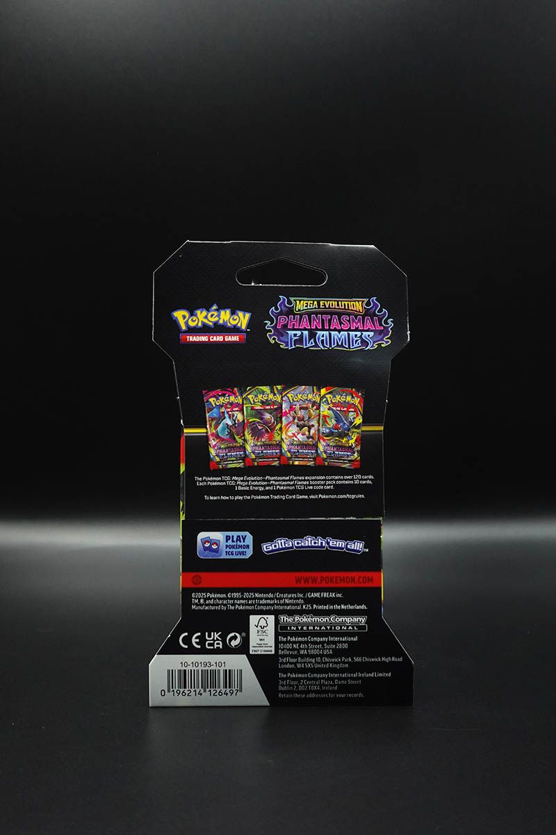 Pokemon - Phantasmal Flames - Sleeved Booster - Englisch