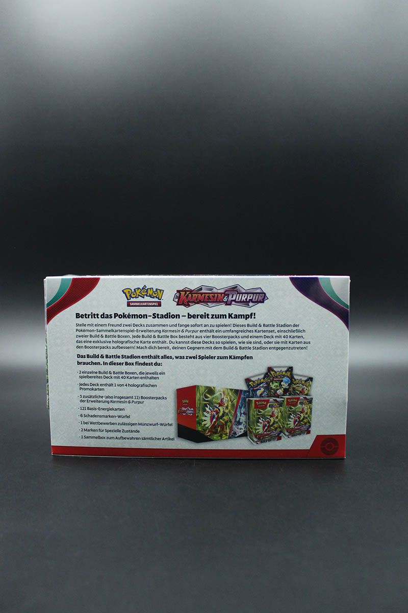 Pokemon - Karmesin & Purpur - Build & Battle Stadion - Deutsch