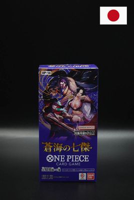 One Piece - OP14 -  Seven Warlords! - Display - Japanisch