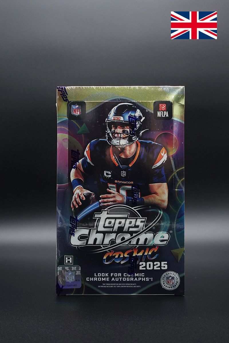 Topps - 2025 Chrome Cosmic Football NFL - Hobby Box Topps - 2025 Chrome Cosmic Football NFL - Hobby Box
