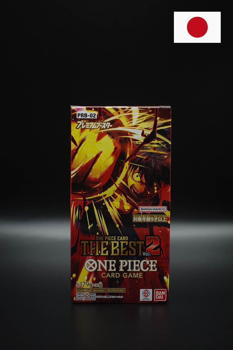 One Piece - PRB02 - The Best Premium - Display -  Japanisch
