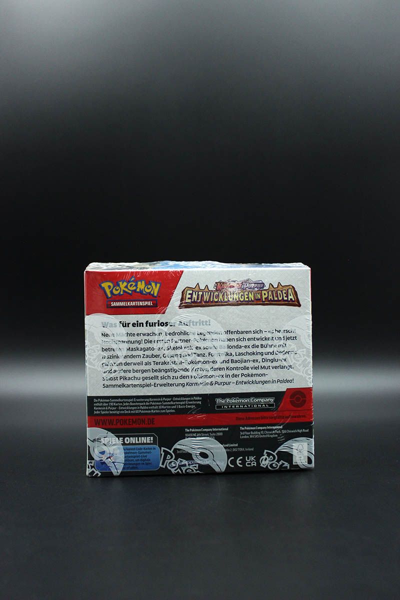 Pokemon - Entwicklungen in Paldea - Display - Deutsch
