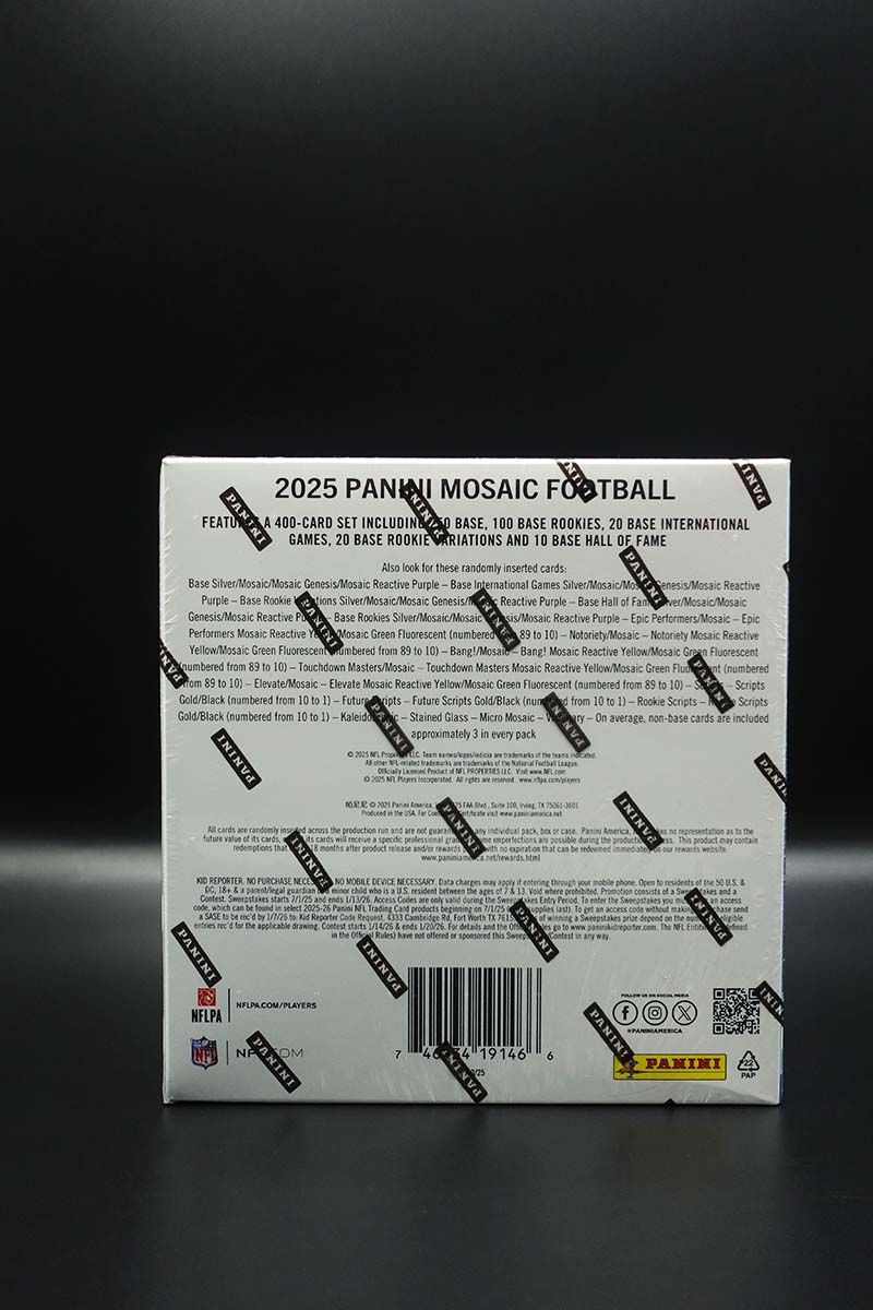 Panini - 2025 Mosaic NFL - Mega Box