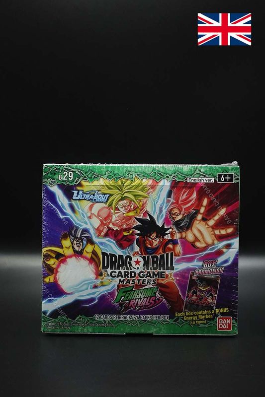 Dragonball - Fearsome Rivals B29 - Display - Englisch