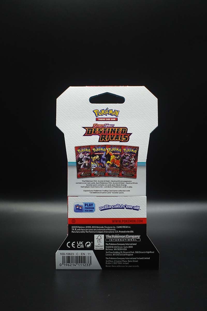 Pokemon - Destined Rivals - Sleeved Booster - Englisch