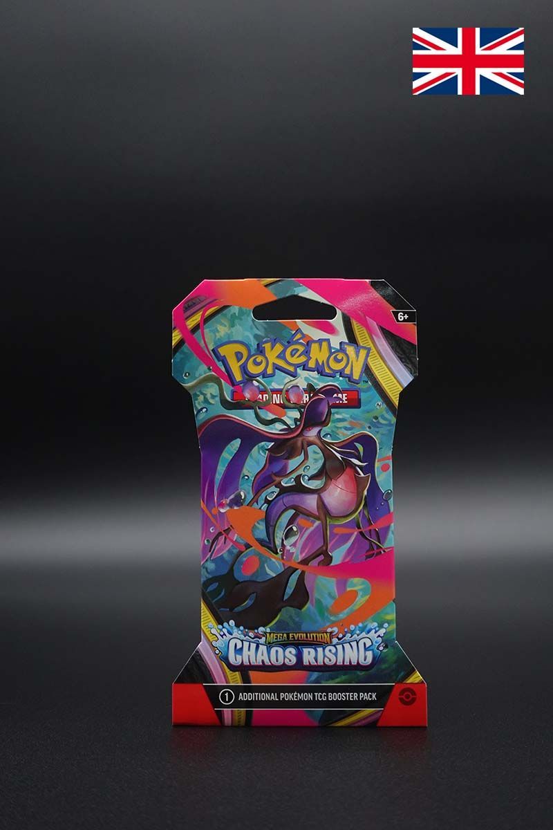 Pokemon - Chaos Rising - Sleeved Booster - Englisch
