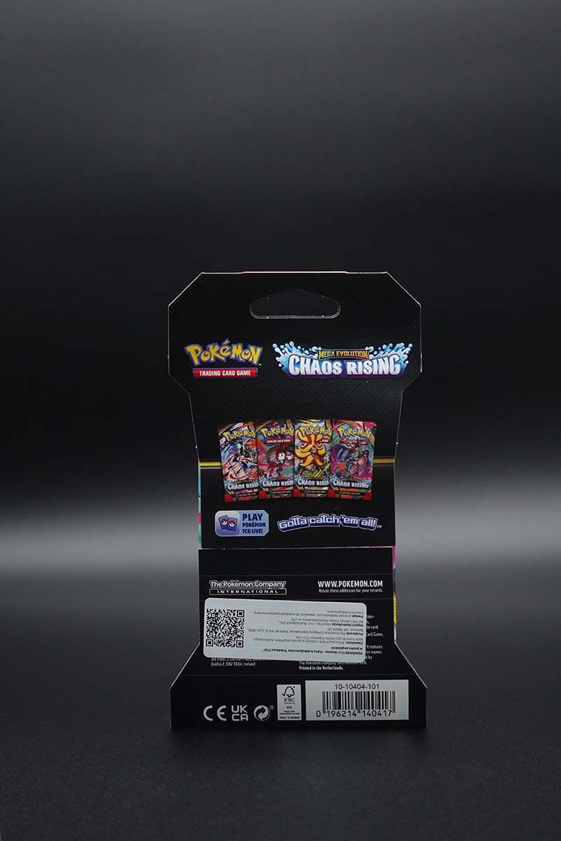 Pokemon - Chaos Rising - Sleeved Booster - Englisch