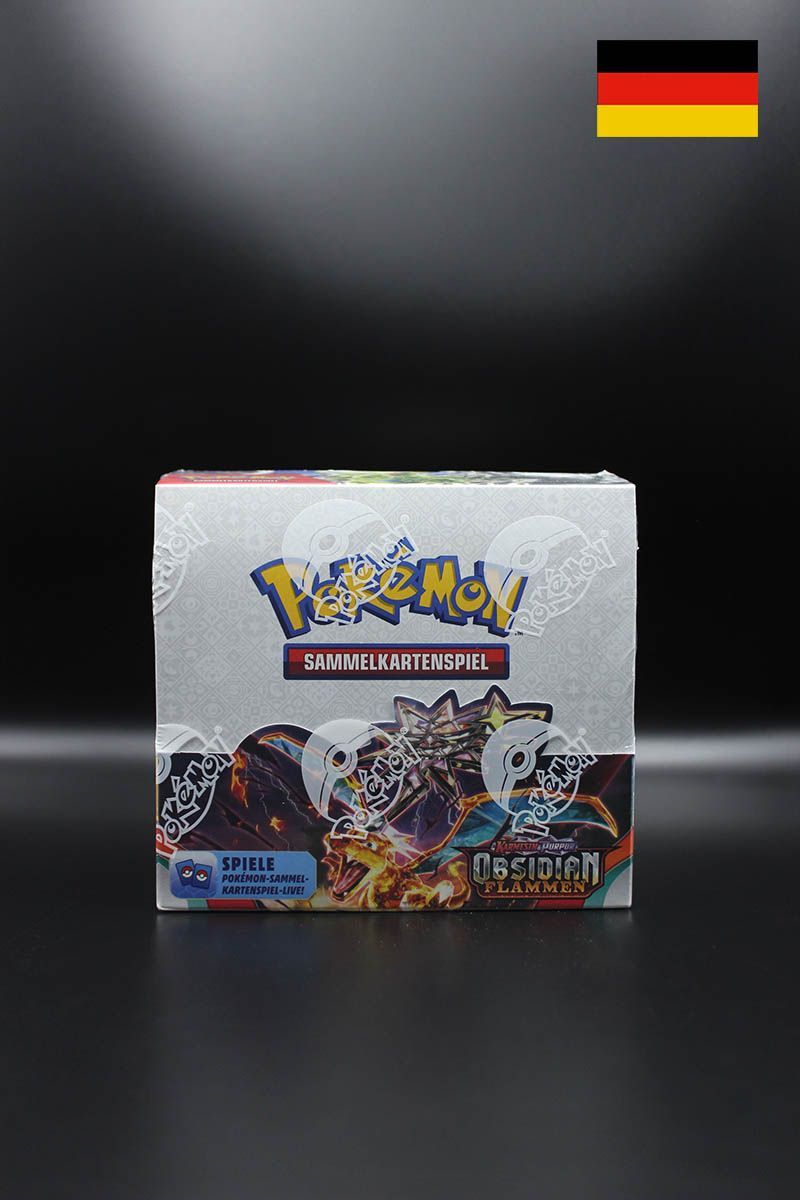 Pokemon - Obsidian Flammen - Display - Deutsch