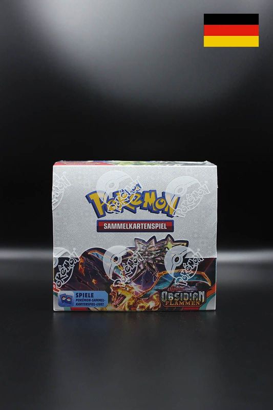 Pokemon - Obsidian Flammen - Display - Deutsch
