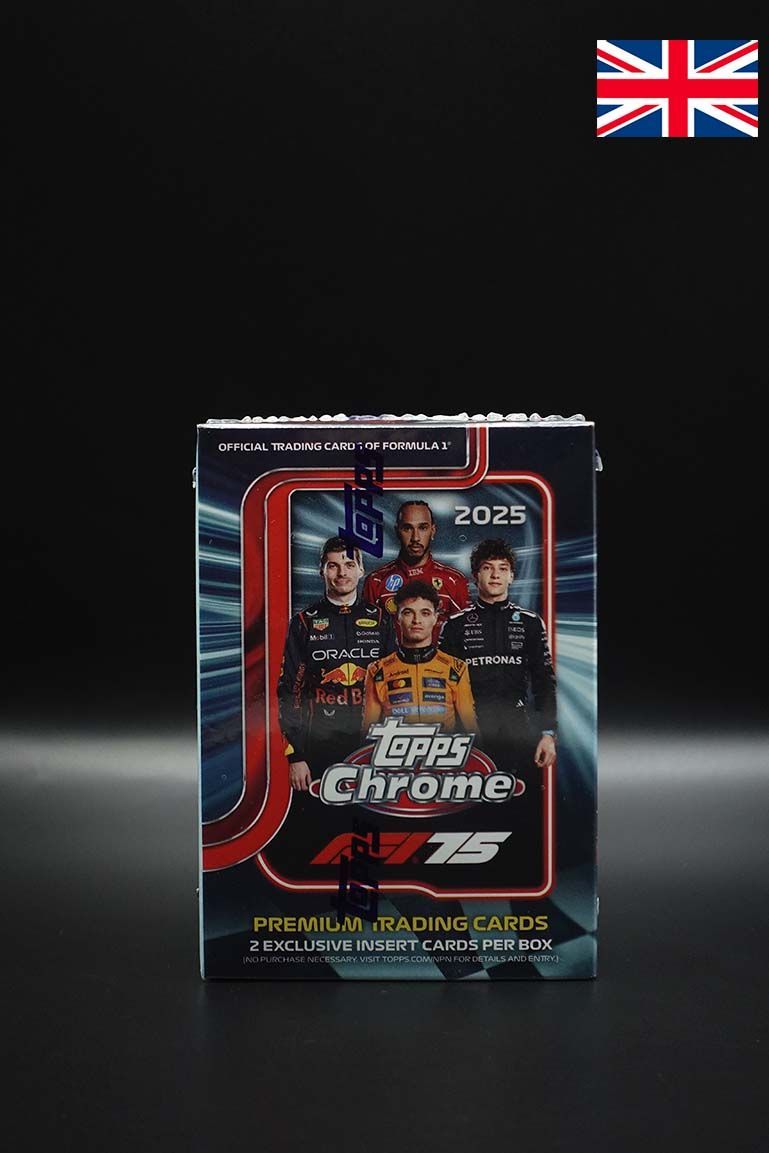 Topps - 2025 Chrome F1 Racing Cards Blaster Box