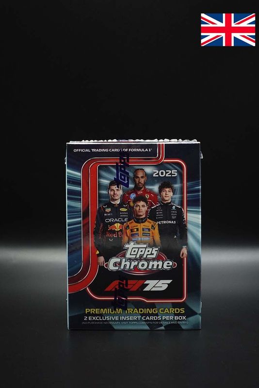 Topps - 2025 Chrome F1 Racing Cards Blaster Box