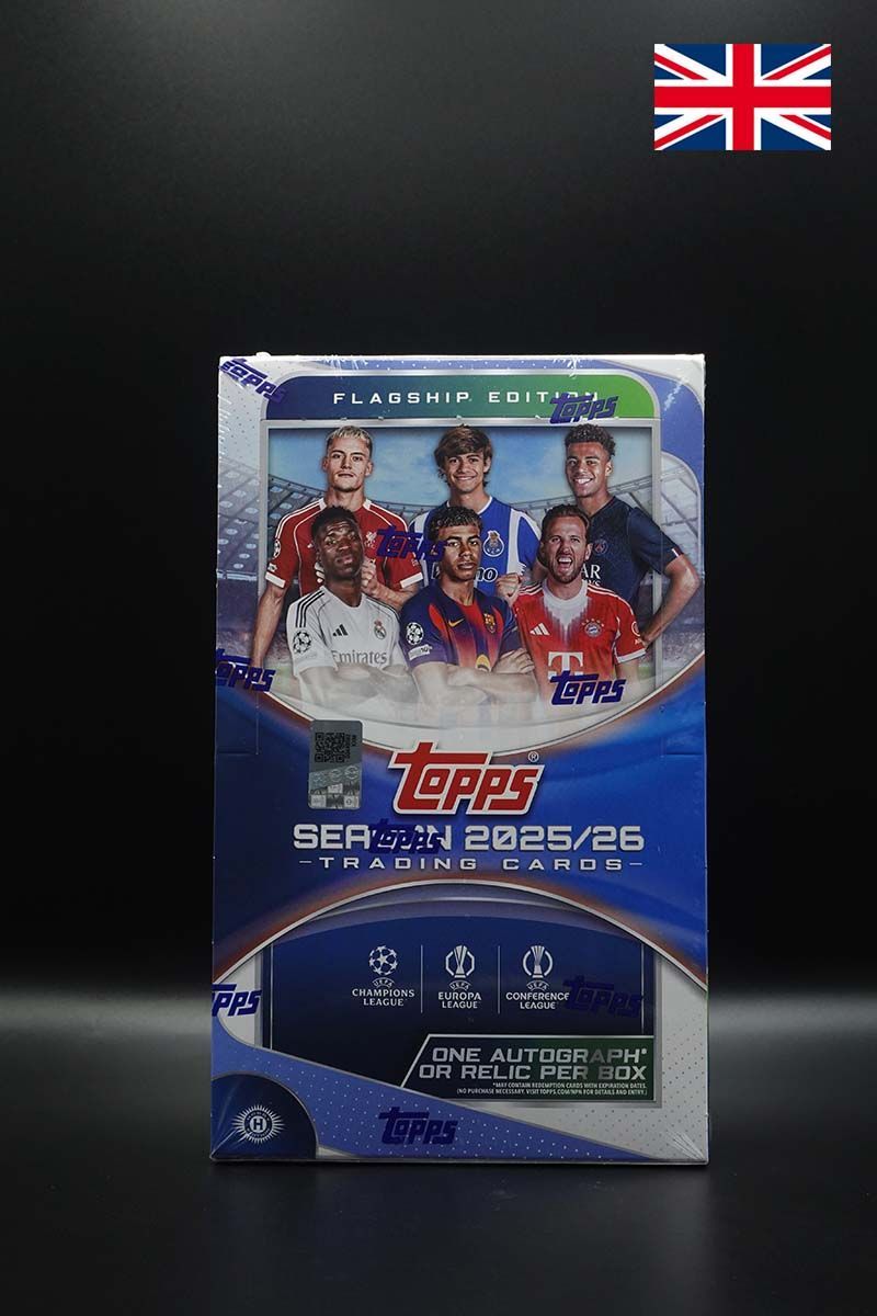 2025-26 Topps UEFA Club Competitions Hobby Box